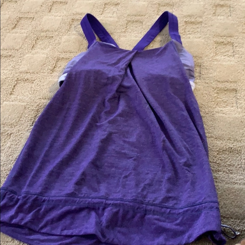 Purple Lululemon tank